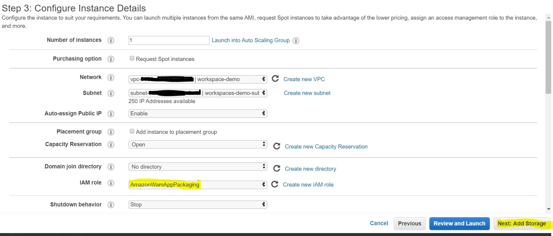 Step 1: Configuring the IAM role