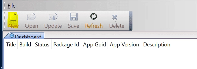 Step 3: Creating a new Package