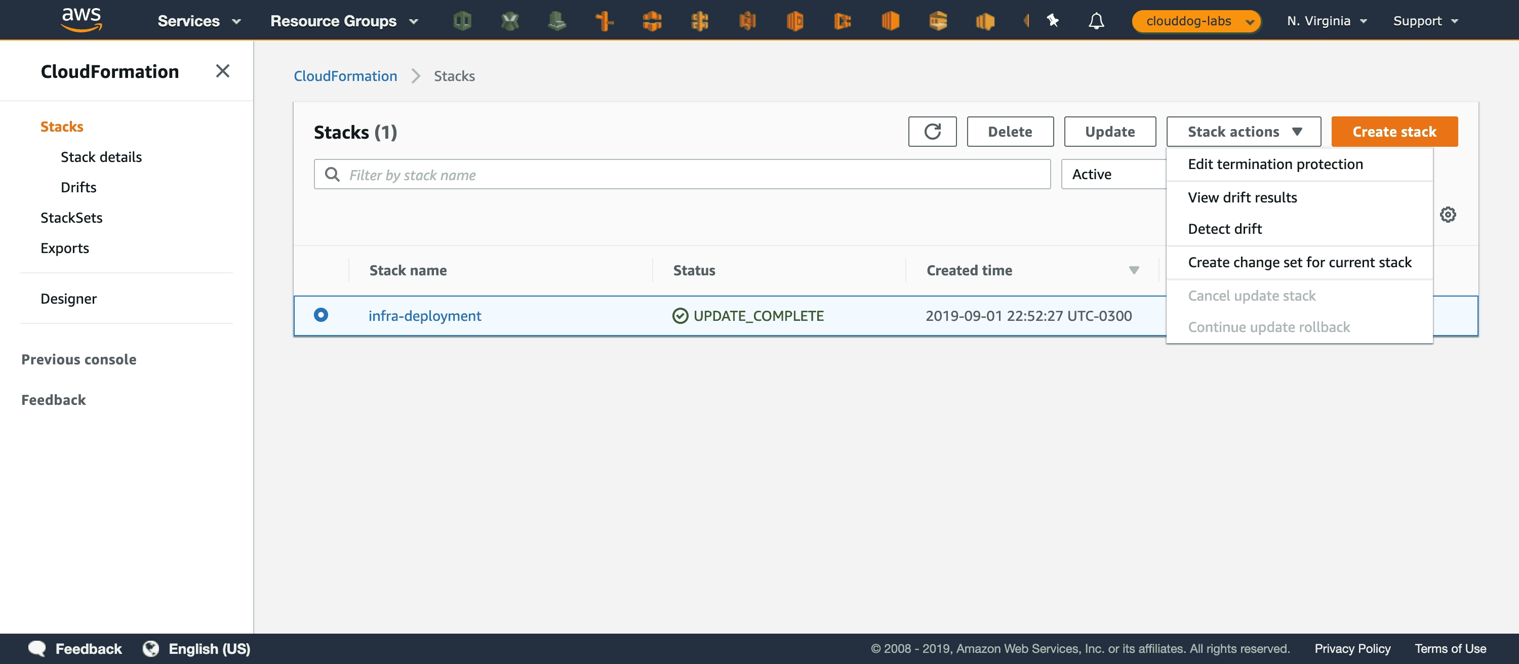 Paso 17: Protegiendo el Stack 1