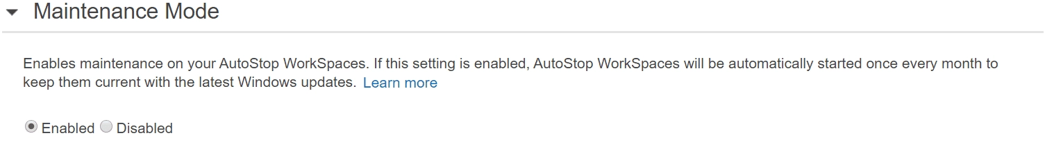 Step 4: Maintenance Mode